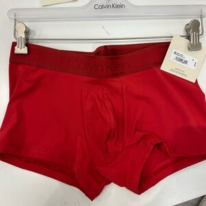Calvin Klein Microfiber low rise  Trunk - red new